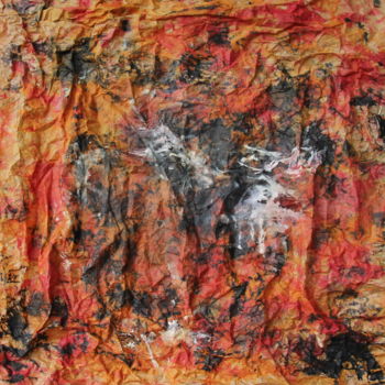 Pittura intitolato "FANTAISIE 2" da Jeannette Allary, Opera d'arte originale, Acquarello
