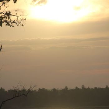 Photographie intitulée "COUCHER de SOLEIL30" par Jeannette Allary, Œuvre d'art originale