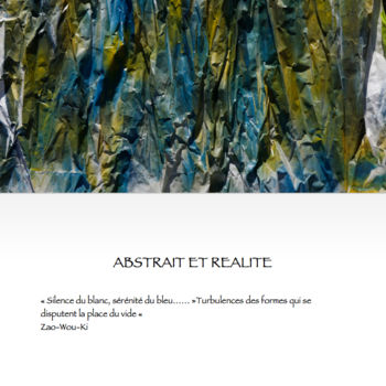 Arte digitale intitolato "POETIC CARD N° 19" da Jeannette Allary, Opera d'arte originale, Fotomontaggio