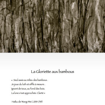 Arte digitale intitolato "POETIC CARD N° 21" da Jeannette Allary, Opera d'arte originale, Fotomontaggio