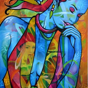 Painting titled "c'est si bon..." by Jeannette Guichard-Bunel, Original Artwork, Oil