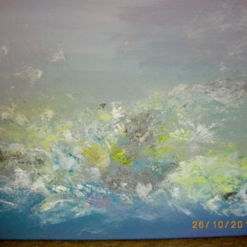Pittura intitolato "l-eau-vive.jpg" da Jeannine Morelle Peintures, Opera d'arte originale