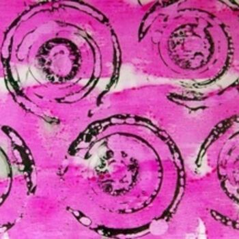 Pintura titulada "Pink 11" por Jeanpaquet, Obra de arte original