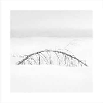 Photographie intitulée "Arc en neige" par Jeanpaul Zak, Œuvre d'art originale, Photographie argentique
