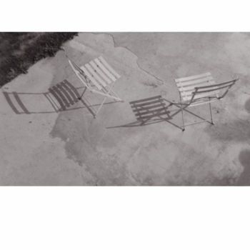 Fotografia zatytułowany „Deux chaises” autorstwa Jeanpaul Zak, Oryginalna praca, Fotografia cyfrowa