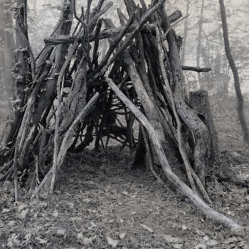 Photographie intitulée "Cabane II" par Jeanpaul Zak, Œuvre d'art originale, Photographie argentique