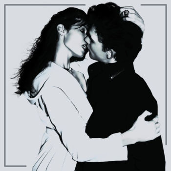 Digital Arts με τίτλο "Couple N&B 2.jpg" από Jean-Pierre Gueret, Αυθεντικά έργα τέχνης, Φωτογραφία Μοντάζ