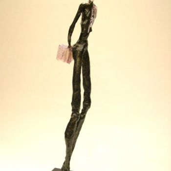 Sculpture intitulée "rêverie" par Jean-Pierre Bunel, Œuvre d'art originale, Autre