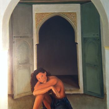 Painting titled "Seraglio gate" by Jeden, Original Artwork, Oil