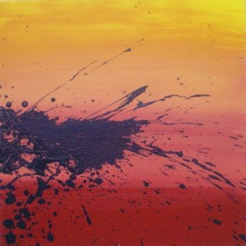 Pittura intitolato "Splash" da Jeepy, Opera d'arte originale, Olio