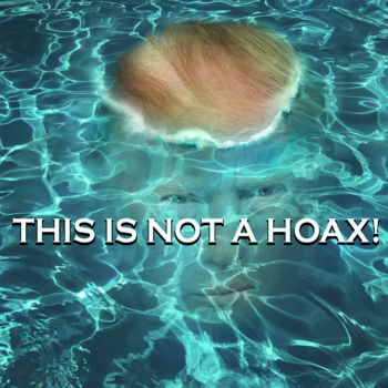 Digital Arts titled "This is Not a Hoax!" by Jeff Griffiths, Original Artwork, Photo Montage