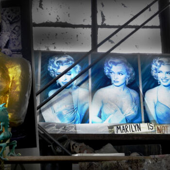 Fotografia intitolato "Marilyn Is" da Jeff Griffiths, Opera d'arte originale, Fotografia digitale