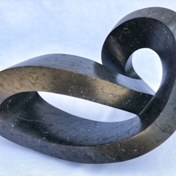 Escultura titulada "Infinity" por Jeff Rosenfeld, Obra de arte original, Piedra