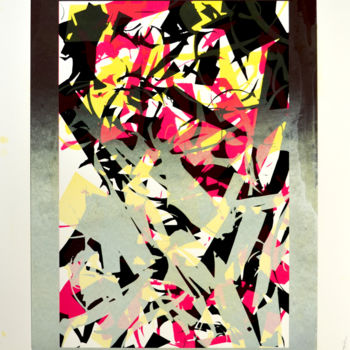 Отпечатки и Гравюры под названием "Brume d'automne" - Jeff, Подлинное произведение искусства, Шелкография