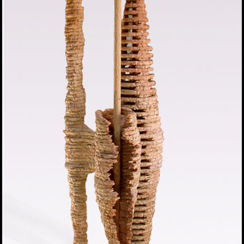雕塑 标题为“Vessel #42—Midlife” 由Jeff Key, 原创艺术品, 木