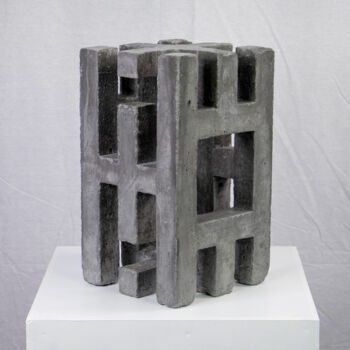 Sculpture intitulée "PT-1976" par Jeffrey Arts, Œuvre d'art originale, Béton