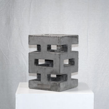 Sculpture titled "PT-2211" by Jeffrey Arts, Original Artwork, Concrete