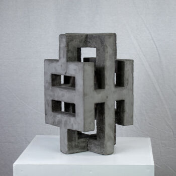 Sculpture intitulée "PT-3664" par Jeffrey Arts, Œuvre d'art originale, Béton