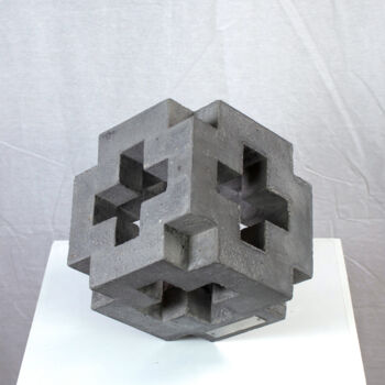 Sculpture titled "PT-4836" by Jeffrey Arts, Original Artwork, Concrete