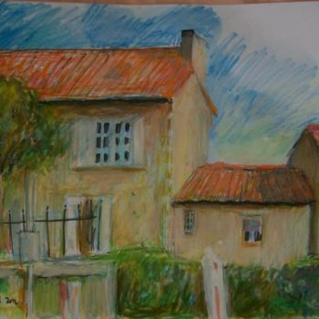 Painting titled "Poitiers France Stu…" by Jeff Sterling, Original Artwork, Oil