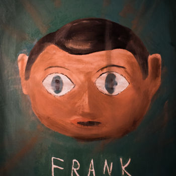 Картина под названием "frank" - Павел Елисеев, Подлинное произведение искусства, Масло