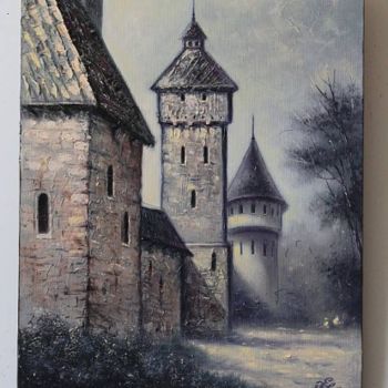 Картина под названием "" Старая крепость "" - Jenius, Подлинное произведение искусства