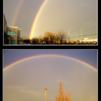 摄影 标题为“Over the Rainbow” 由Jennie Yuen, 原创艺术品