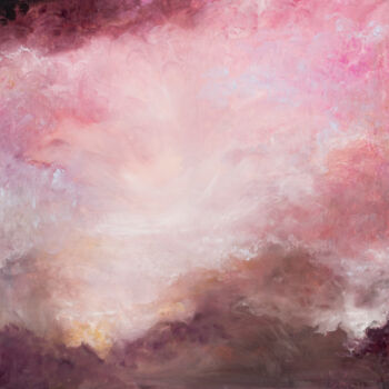 Картина под названием "Venus sunrise" - Jennifer Baker, Подлинное произведение искусства, Масло Установлен на Деревянная рам…