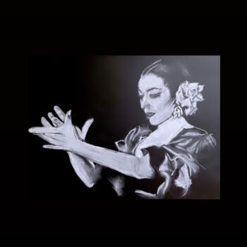 "Rosa" başlıklı Resim Jennifer Jane tarafından, Orijinal sanat, Kalem