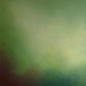 Malarstwo zatytułowany „Near The Pines” autorstwa Jennifer Morris, Oryginalna praca, Akryl Zamontowany na Drewniana rama nos…