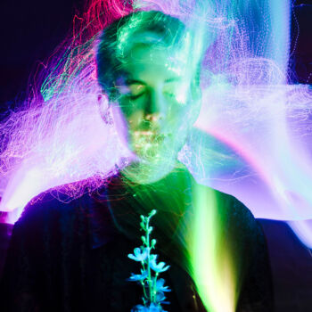 Photography titled "Glow in the dark" by Jenny Gutmann, Original Artwork, Light Painting
