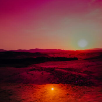 「Marsa Sahara」というタイトルの写真撮影 Jenny Gutmannによって, オリジナルのアートワーク, デジタル
