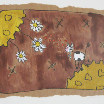 「Adieu」というタイトルの描画 Jennyによって, オリジナルのアートワーク