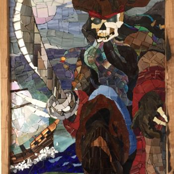 Artesanato intitulada "Captain Splinter" por Jenny Van Der Ree, Obras de arte originais, Decoração de casa