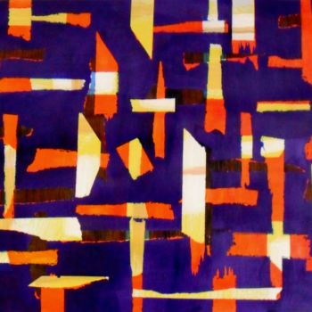 Painting titled "abstraction-a.jpg" by Jens Hoffmann, Original Artwork, Acrylic