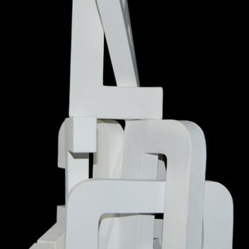 Sculpture titled "Cadillac" by Alain Jérama, Original Artwork, Paper