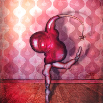 "Danseuse" başlıklı Tablo Jeremie Baldocchi tarafından, Orijinal sanat, Diğer