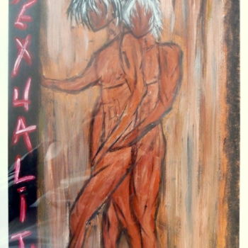 Pintura titulada "sexuality" por Jeremy Beaucousin, Obra de arte original