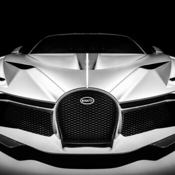 Fotografie mit dem Titel "Bugatti Divo 2018" von Jerhus, Original-Kunstwerk, Digitale Fotografie