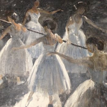 Pittura intitolato "LA BARRE" da Jérôme Cachia, Opera d'arte originale, Olio