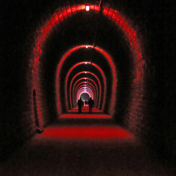 Photography titled "Le bout du tunnel ?" by Jérôme Castaing, Original Artwork, Digital Photography