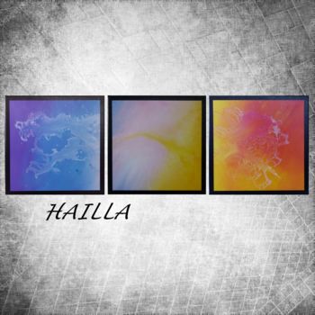 Painting titled "HAILLA" by Jerome Fleith, Original Artwork, Acrylic