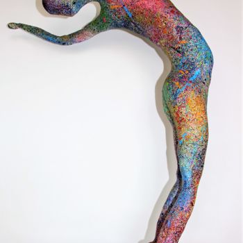 Скульптура под названием "Liberté" - Jerome Guibert, Подлинное произведение искусства, Смола