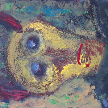 Painting titled "possession" by Jerome Pescheloche, Original Artwork