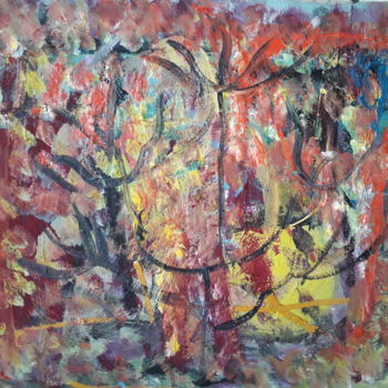 Painting titled "charmig season" by Jerome Pescheloche, Original Artwork