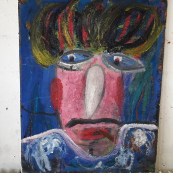 Painting titled "le carnavaleux" by Jerome Pescheloche, Original Artwork