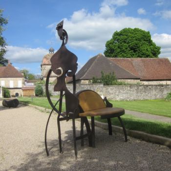 Scultura intitolato "Le centaure" da Jérôme Danikowski, Opera d'arte originale