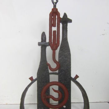 Sculpture intitulée "Garde du sceau" par Jérôme Danikowski, Œuvre d'art originale