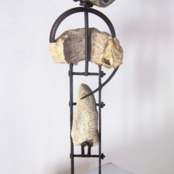Sculptuur getiteld "Marel" door Jérôme Danikowski, Origineel Kunstwerk, Metalen