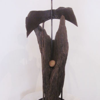 Sculpture intitulée "La source" par Jérôme Danikowski, Œuvre d'art originale, Métaux